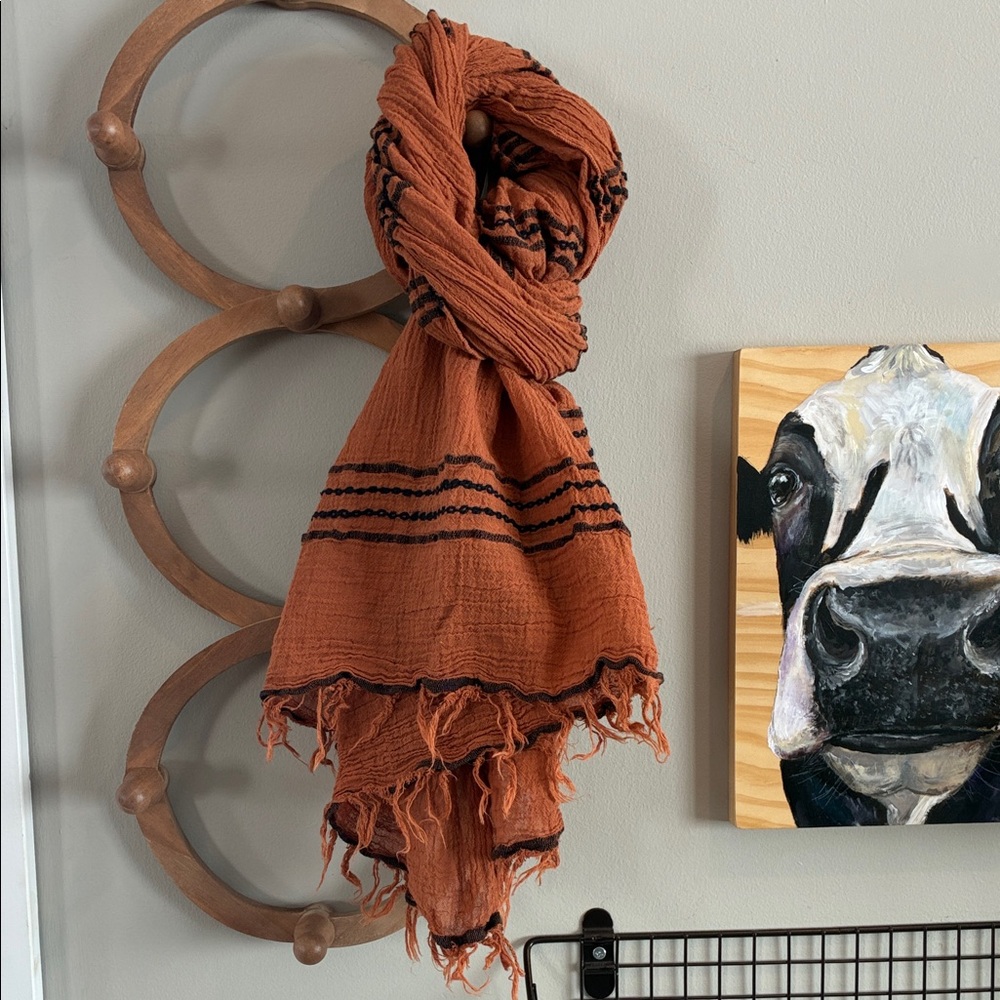 Burnt Orange Scarf
